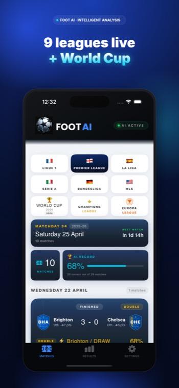 FOOT AI screen 1