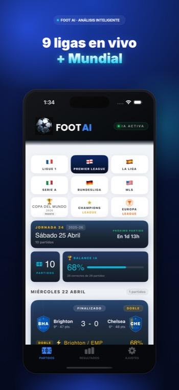 FOOT AI screen 1
