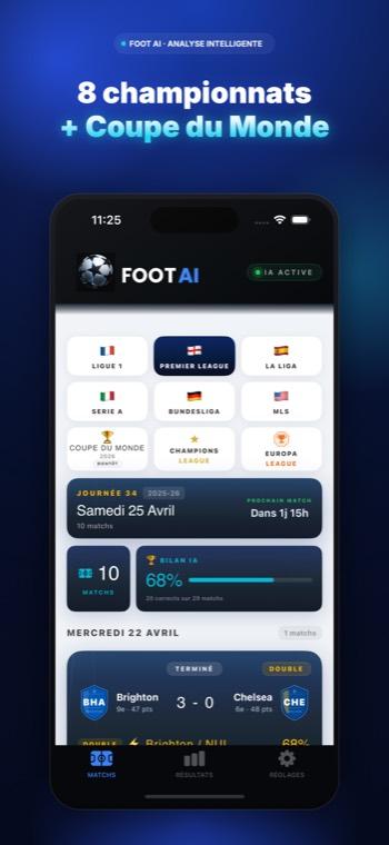 FOOT AI screen 1