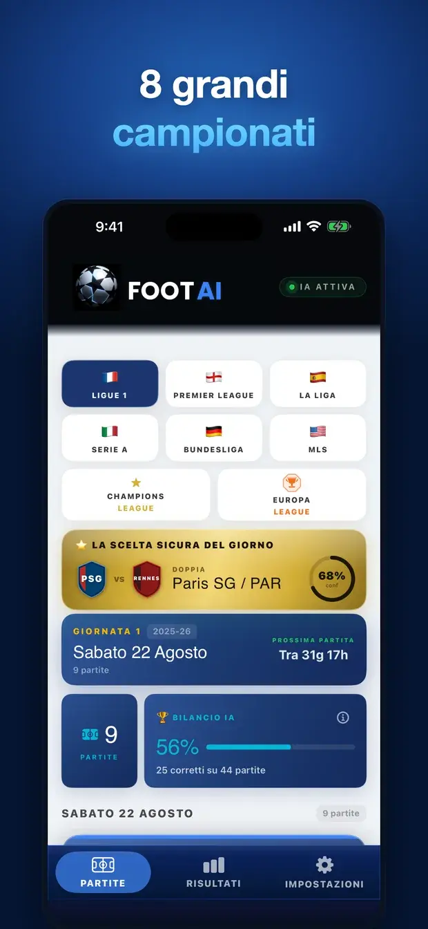 FOOT AI screen 1