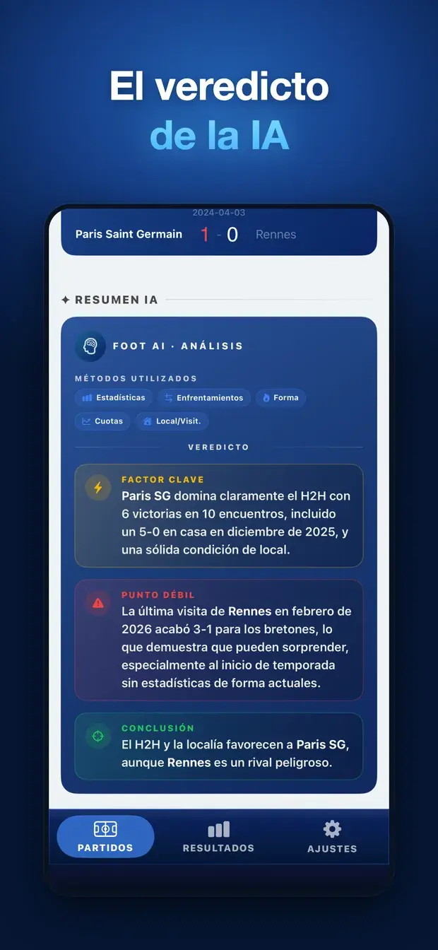 FOOT AI screen 5